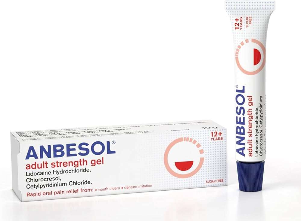 Anbesol Adult Strength Gel 10g