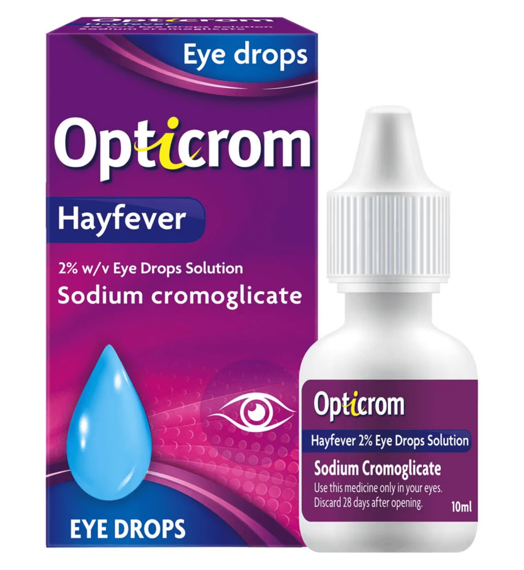 Opticrom Hayfever Eye Drops