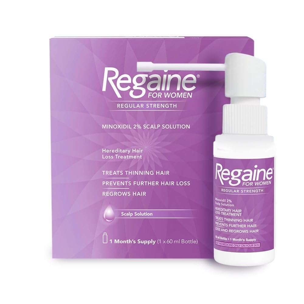 Regaine For Women Regular Strength Minoxidil 2% Scalp Solution -1 Month Supply