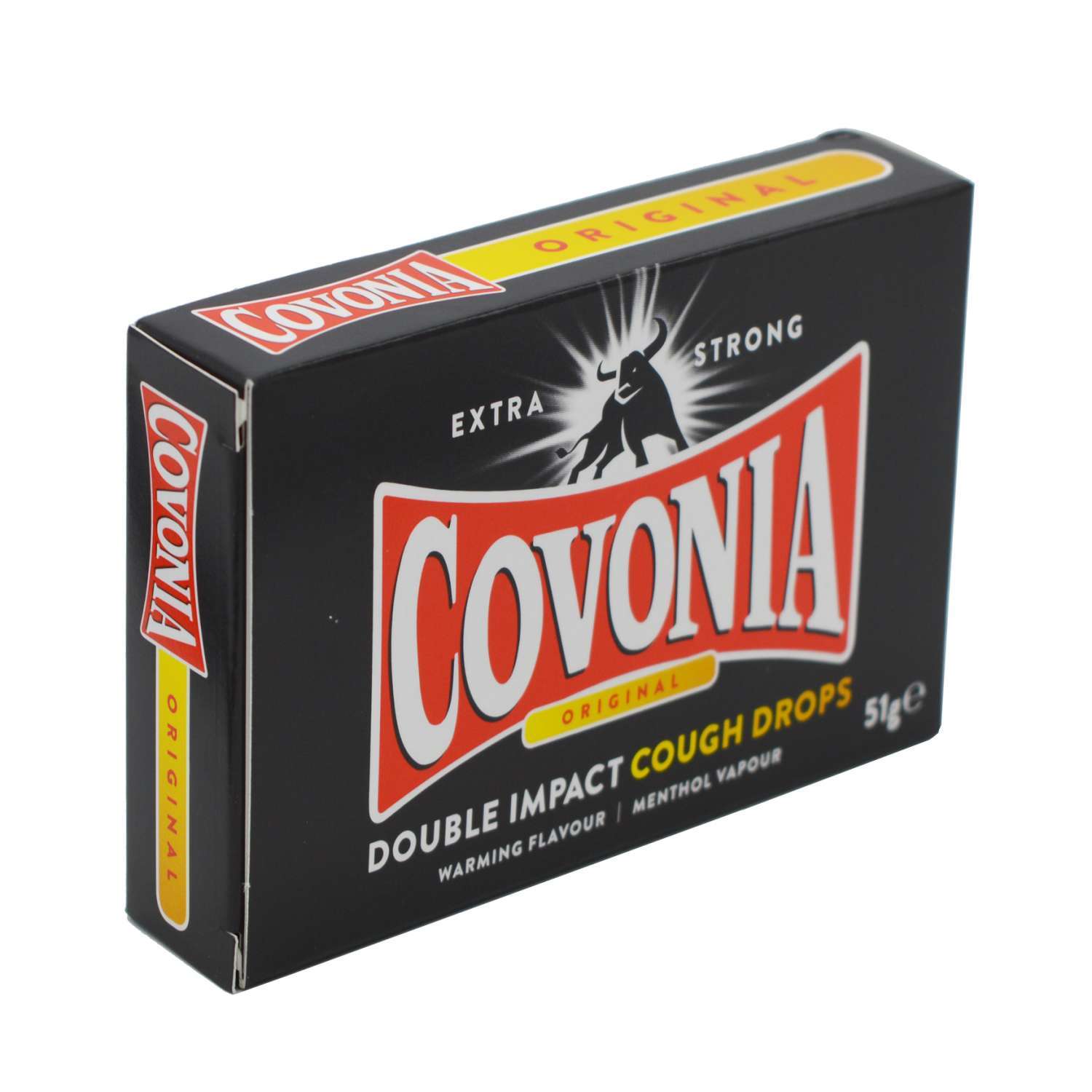 Covonia Double Impact Sugar Free Cough Drops