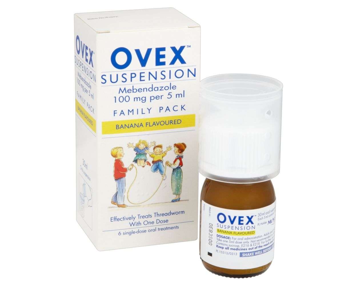 Ovex Suspension 30ml Family Pack