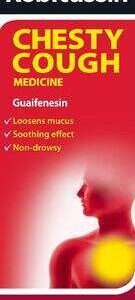 Robitussin Chesty Cough Medicine Sugar Free