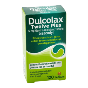 Dulcolax Twelve Plus 5mg Gastro-Resistant Tablets x100