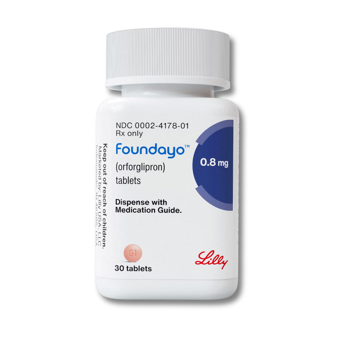 Foundayo (orforglipron) oral weight loss medication by Eli Lilly