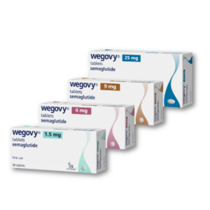 Wegovy Weight Loss Tablets – 1.5mg, 4mg, 9mg and 25mg Semaglutide